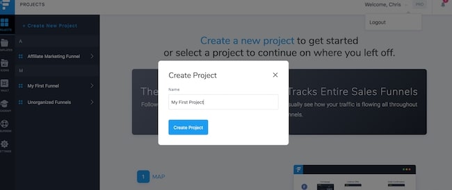 create project